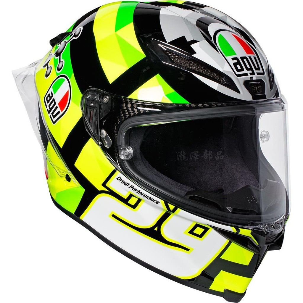 瀧澤部品 義大利 AGV PISTA GP R IANNONE 2017 全罩安全帽 頂級 彩繪 AI29 碳纖維 通勤