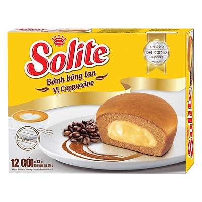 SK MART-【SOLITE】越南 卡布奇諾/奶油蛋糕 276g