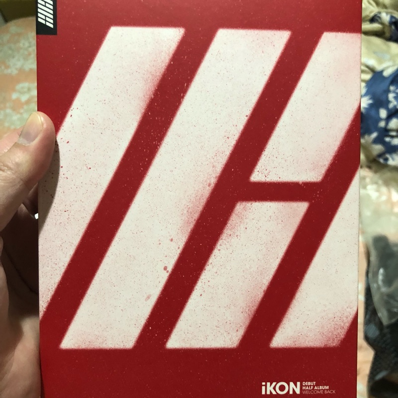 iKON專輯 WELCOME BACK 台灣獨占贈品盤 贈送專輯海報