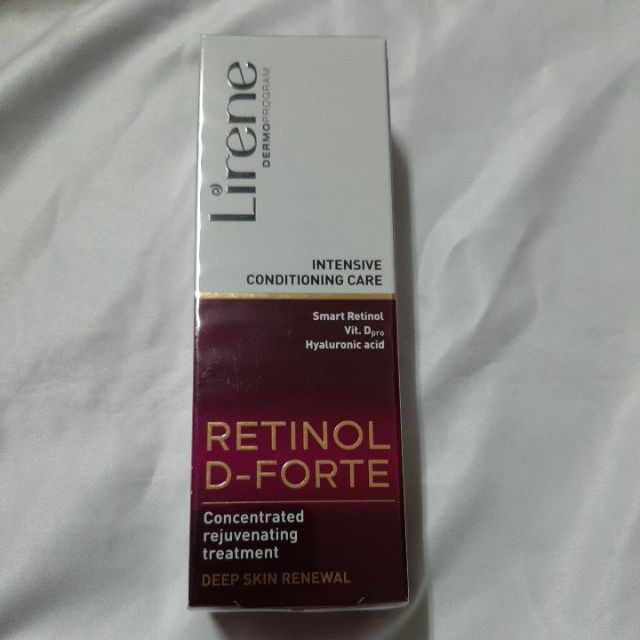 期限2020/11月，Lirene Retinol D 極緻彈力煥膚精華霜30ml