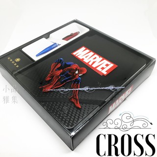 (特價中) =小品雅集= CROSS 高仕 Tech2 Marvel系列 觸控原子筆+筆記本禮盒（蜘蛛人）