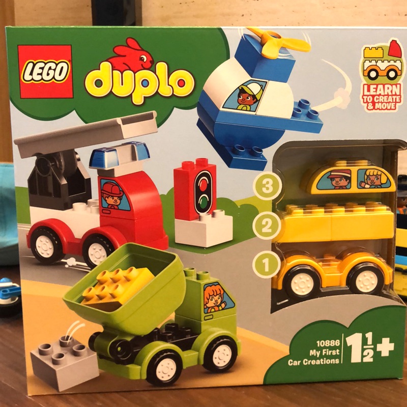 LEGO duplo 得寶 10886 我的第一套創意汽車組合 全新