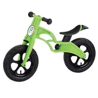 【小謙單車】全新POP Bike 普派 滑步車 氣胎平衡車 、學步車 (綠色)