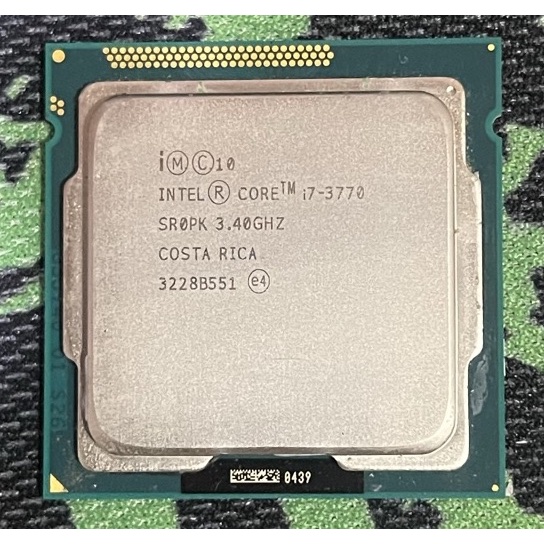 二手良品 INTEL i7 3770 CPU 處理器 LGA 1155 三代