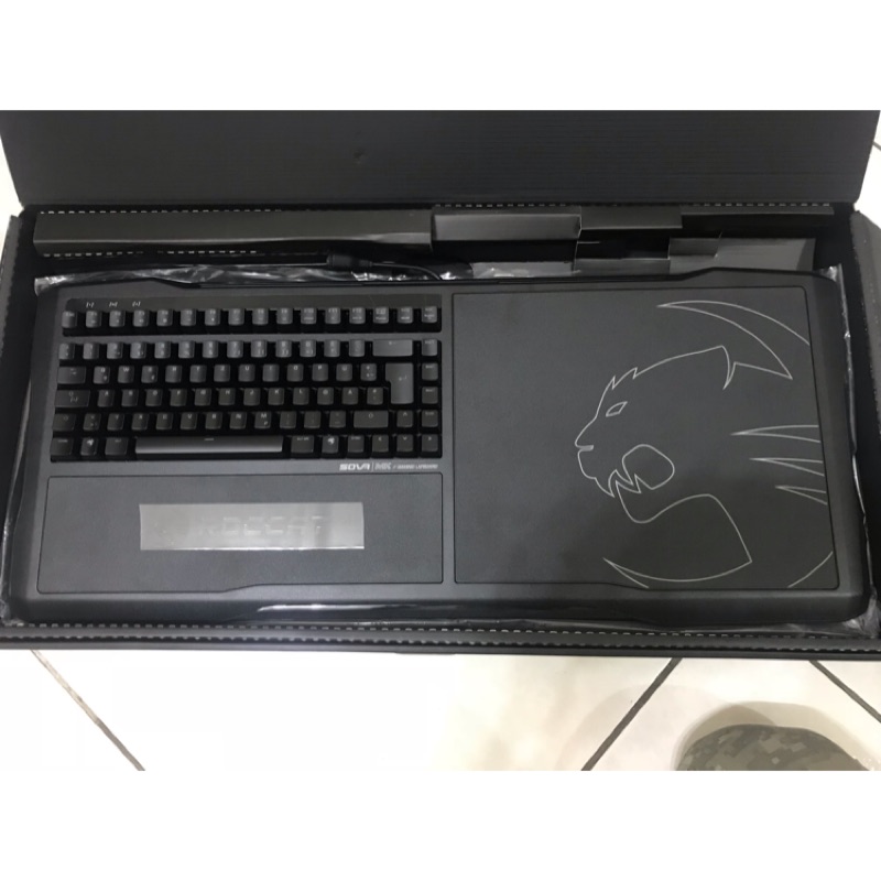 德國 冰豹 ROCCAT Sova Mk 茶軸 英文 藍光 機械式 鍵盤 電競