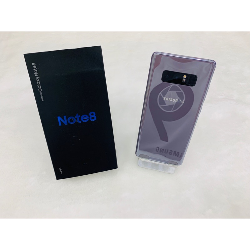 🌐全亞洲通訊❗️極新❗️三星Note8紫灰 完全無傷 配件全新