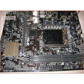 JULE 3C會社-華碩 H110M-E D3 H110/DDR3/六七代/5重防護/良品/1151/MATX 主機板