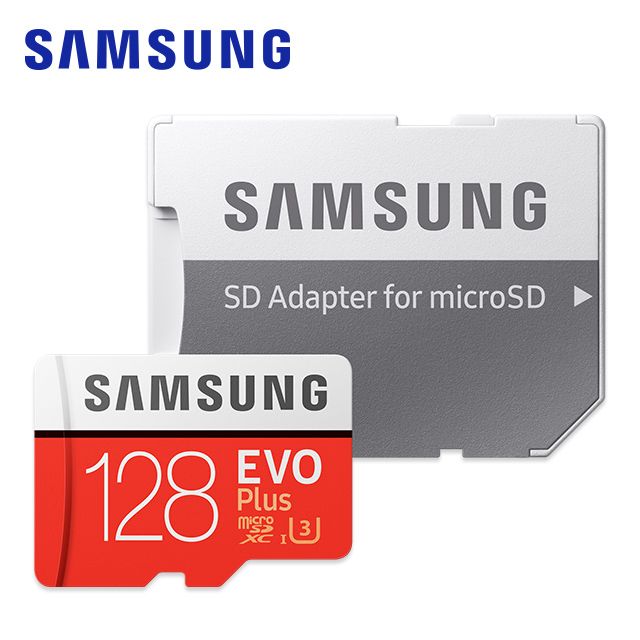 SAMSUNG EVO Plus microSDXC UHS-1(U3)Class10 128GB記憶卡(星睿奇公司貨)