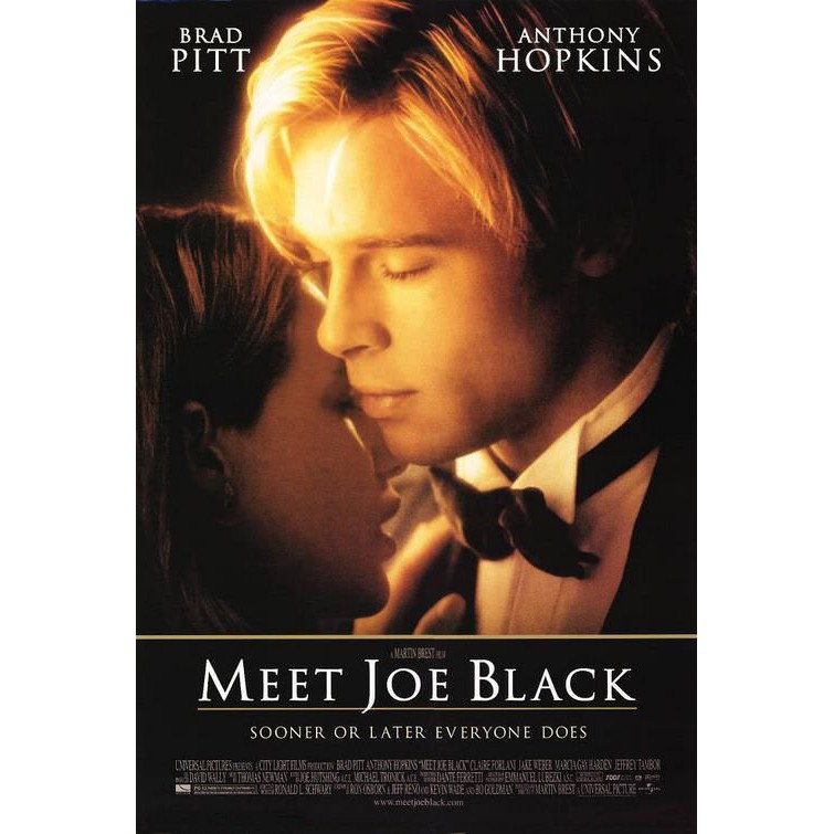 原版電影海報 第六感生死緣－Meet Joe Black 現貨