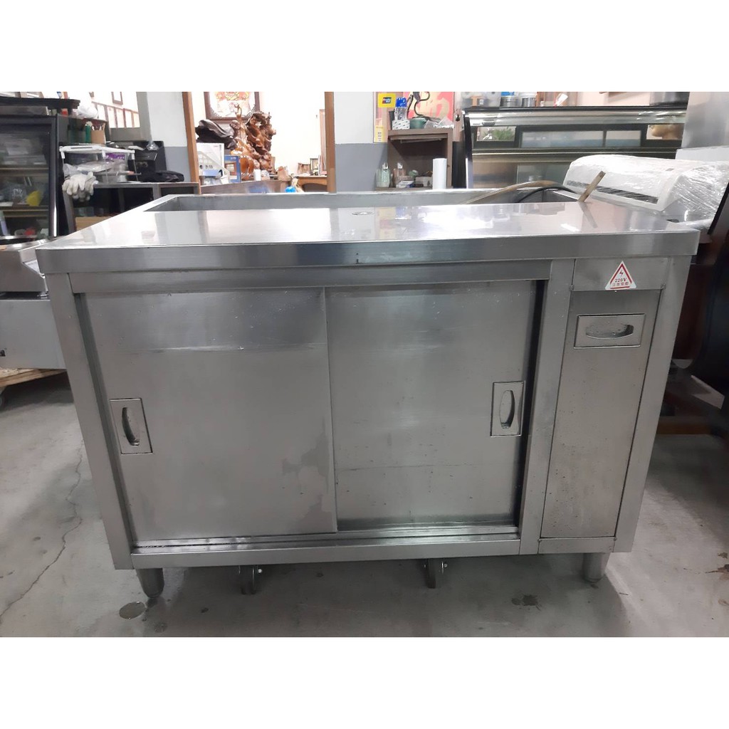 達慶餐飲設備 八里展示倉庫 二手商品 餐盤保溫櫃胕隔水加熱槽