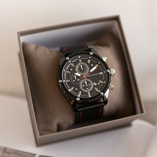 MUMU【TM00308】出清特賣MINI FOCUS防水夜光日曆石英錶 夜光 日曆 石英錶 皮帶羅馬男錶 聖誕交換禮物