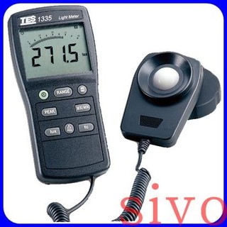 泰仕 TES1335 TES-1335 數位式照度計 40K Fc反應快 儀器電錶