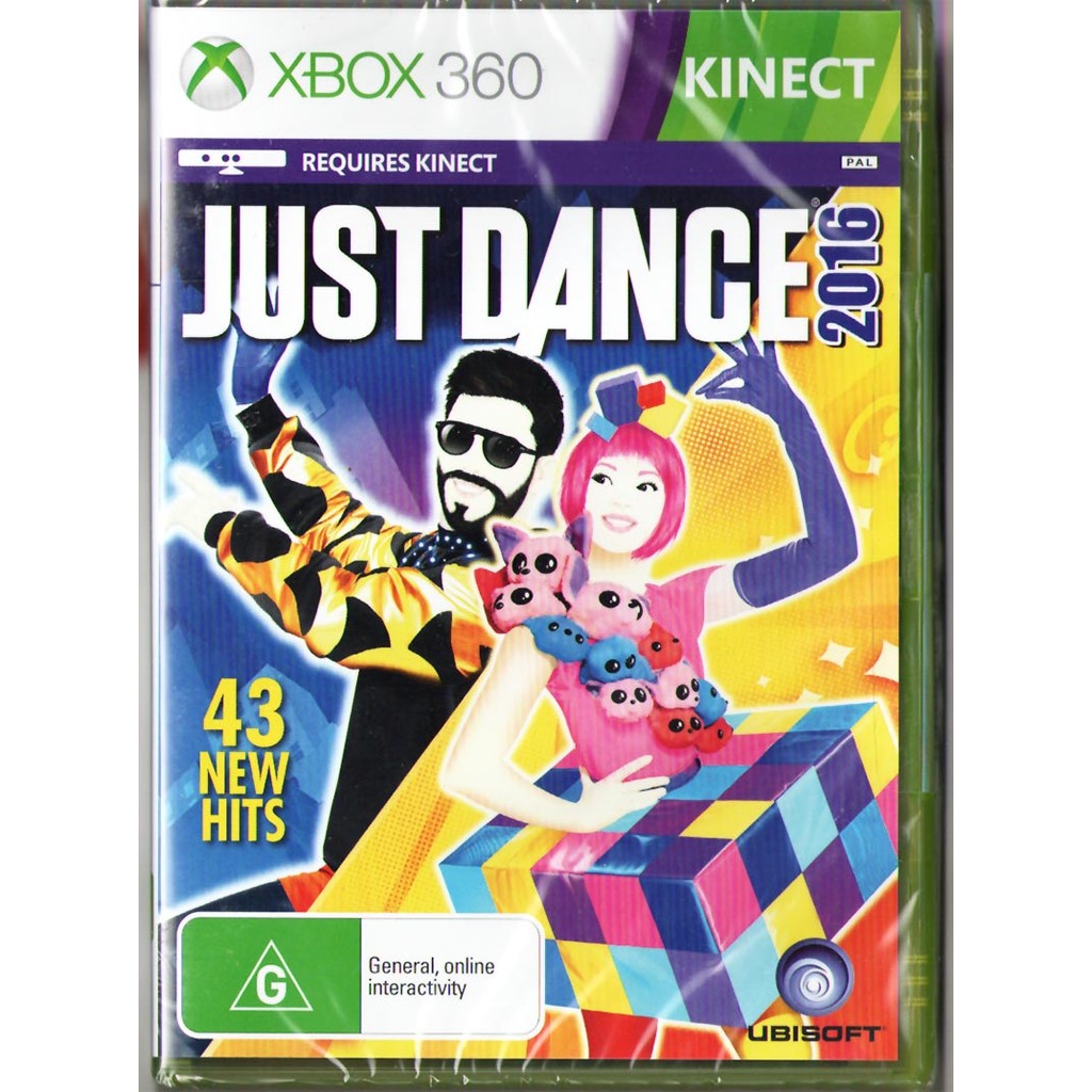 全新未拆 XBOX 360 舞力全開2016(Kinect必須) 英文版 Just Dance 2016