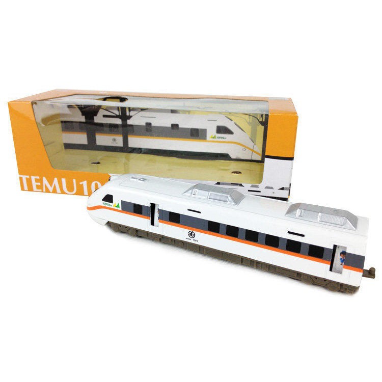[TC玩具] 易保 TR1000 太魯閣列車 合金車塑膠車 音樂聲光迴力車 原價299 特價