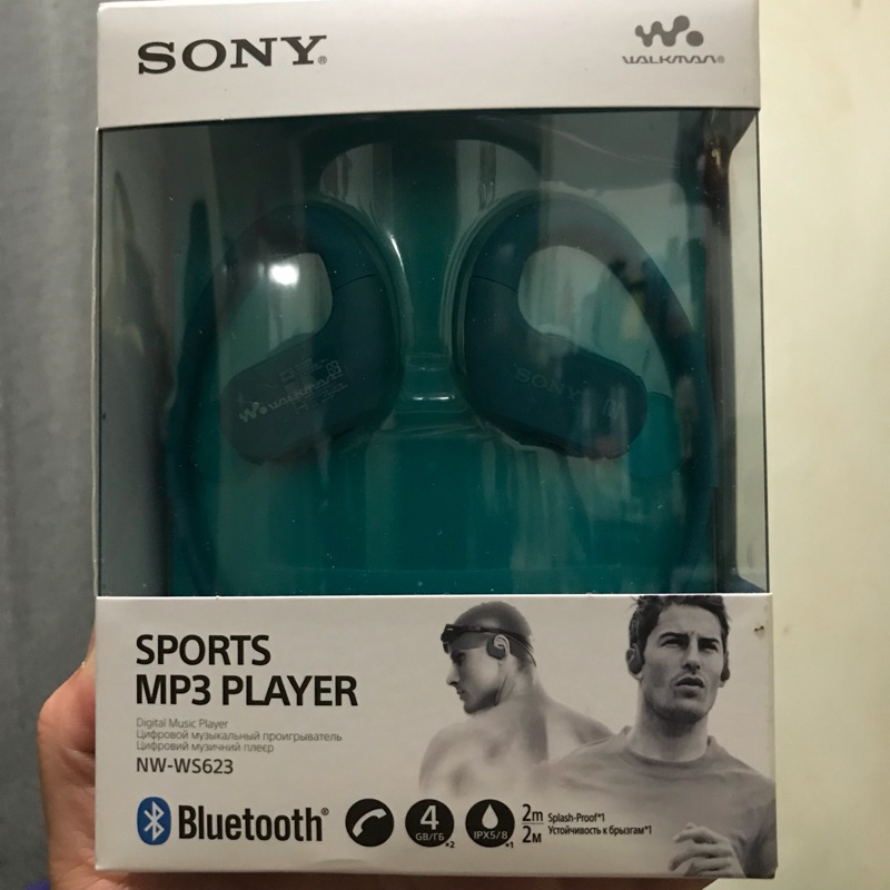 Sony 4GB NFC 防水 運動 藍芽耳機 NW-WS623 全新正版現貨 公司尾牙獎品 藍色