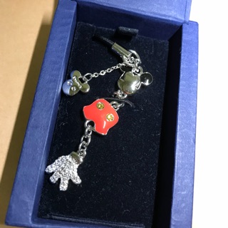 SWAROVSKI Micky mouse 水晶手機吊飾