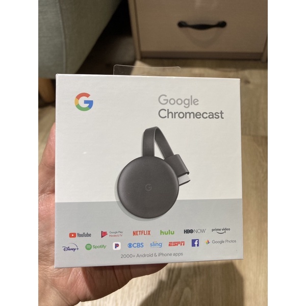 [全新］Google Chromecast 3 第三代 HDMI 媒體串流播放器