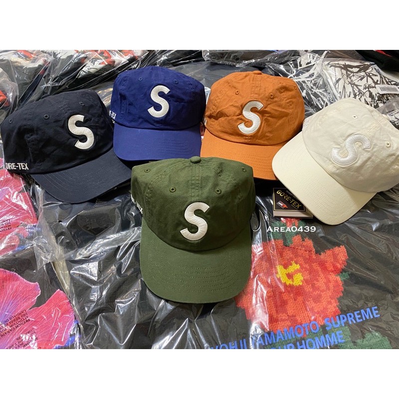 【area0439】2020 秋冬 Supreme Gore-Tex S Logo 6-Panel 老帽 彎帽 帽子