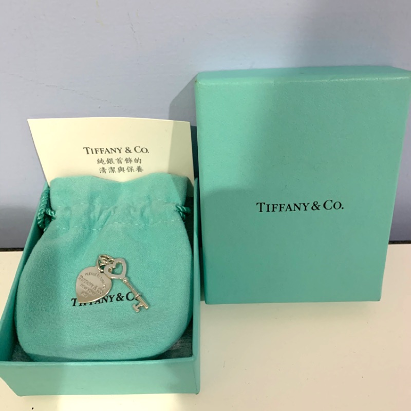 蒂芬妮TIFFANY&amp;CO.愛心 鑰匙項鍊