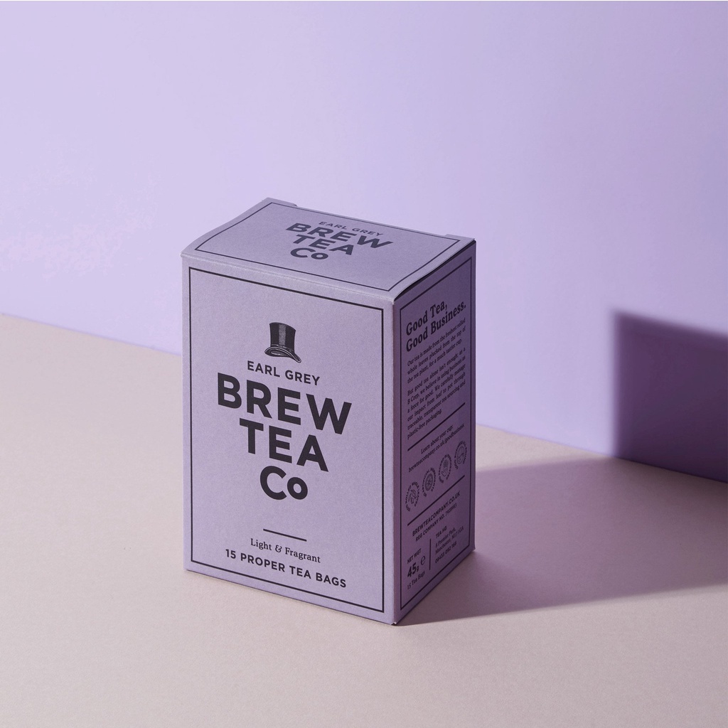 【獨家現貨】英國Brew Tea Co｜伯爵茶 Earl Grey｜立體茶包｜茶葉