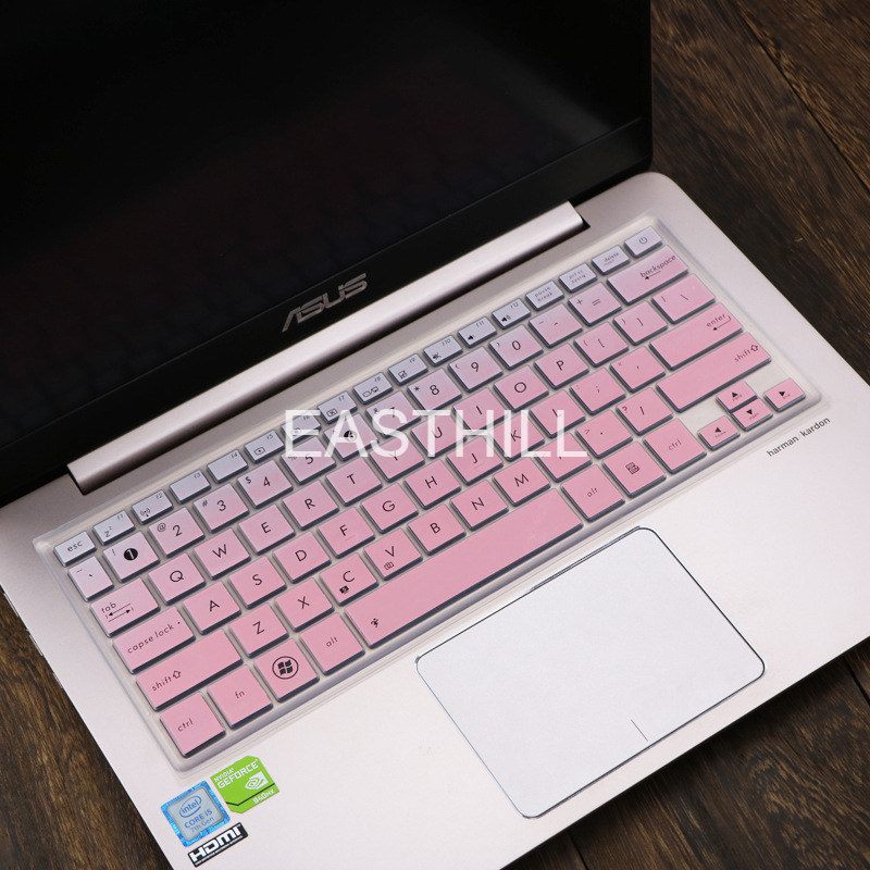 Easthill 14 英寸筆記本電腦鍵盤保護套適用於華碩 ZENBOOK UX430 UX430UN UX430U U