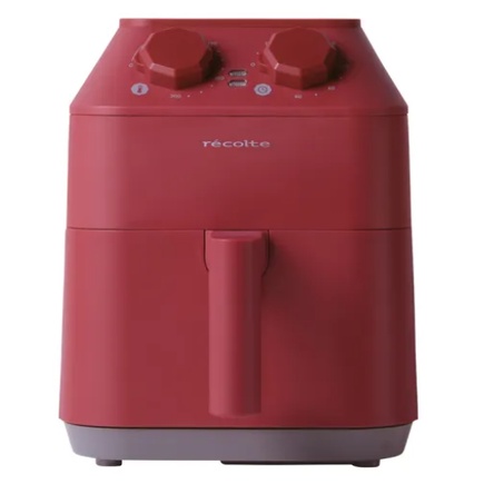 ［二手］recolte日本麗克特 | Air Oven 氣炸鍋 (紅色)