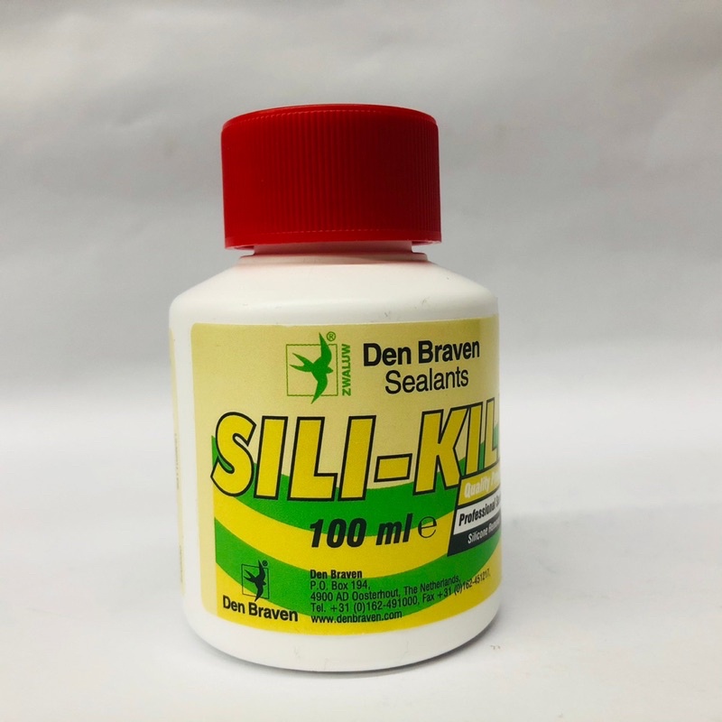 SILI-KILL 矽利康清除劑 除膠 SILICONE 矽利康膠 殘膠去除 (100ml一入) 荷蘭製