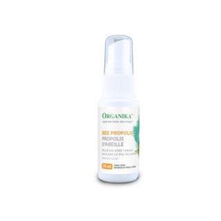 （現貨）加拿大🇨🇦原裝 蜂膠噴劑 無酒精 Organika Bee Propolis Throat Spray加拿大代購