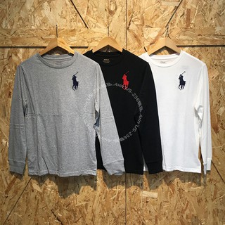【Join'us-236精品服飾】Polo Ralph Lauren 刺繡 大馬 POLO 3號 薄款 長袖 T恤 現貨