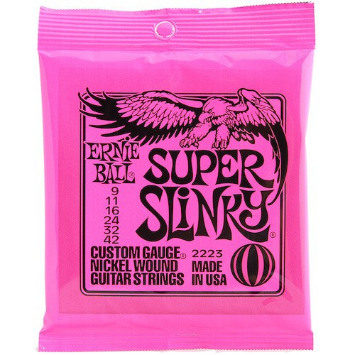 Ernie Ball Super Slinky 09-42 電吉他弦 / Nickel Wound (2223)【桑兔】
