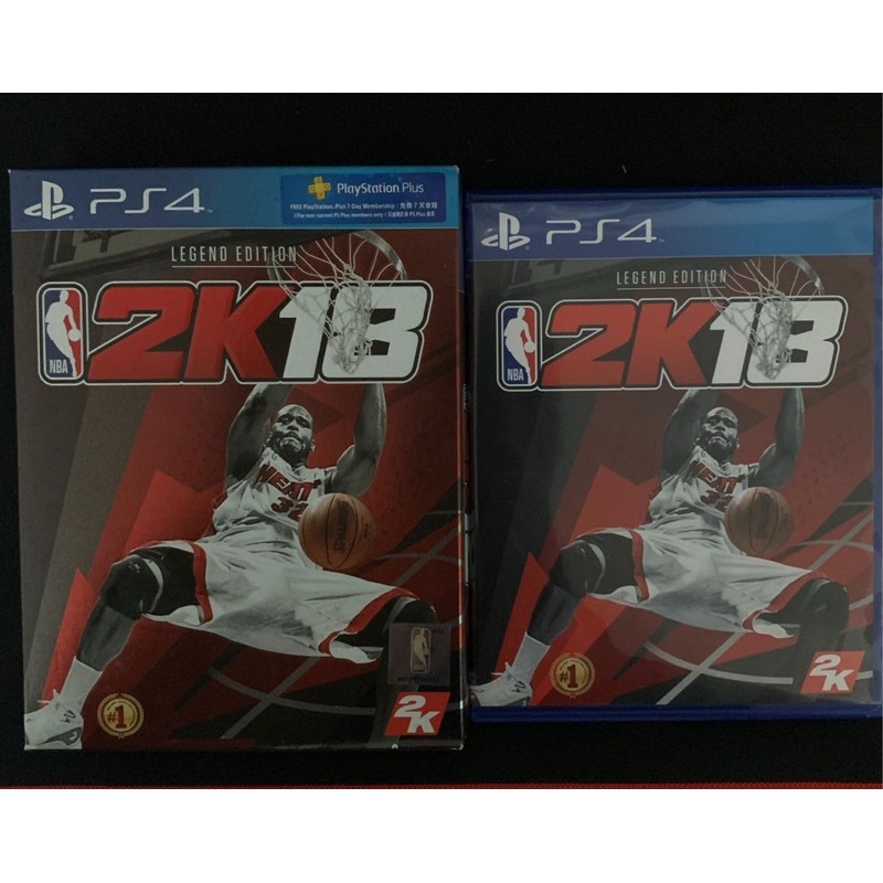 PS4 二手遊戲片 NBA2K18 傳奇珍藏中文版