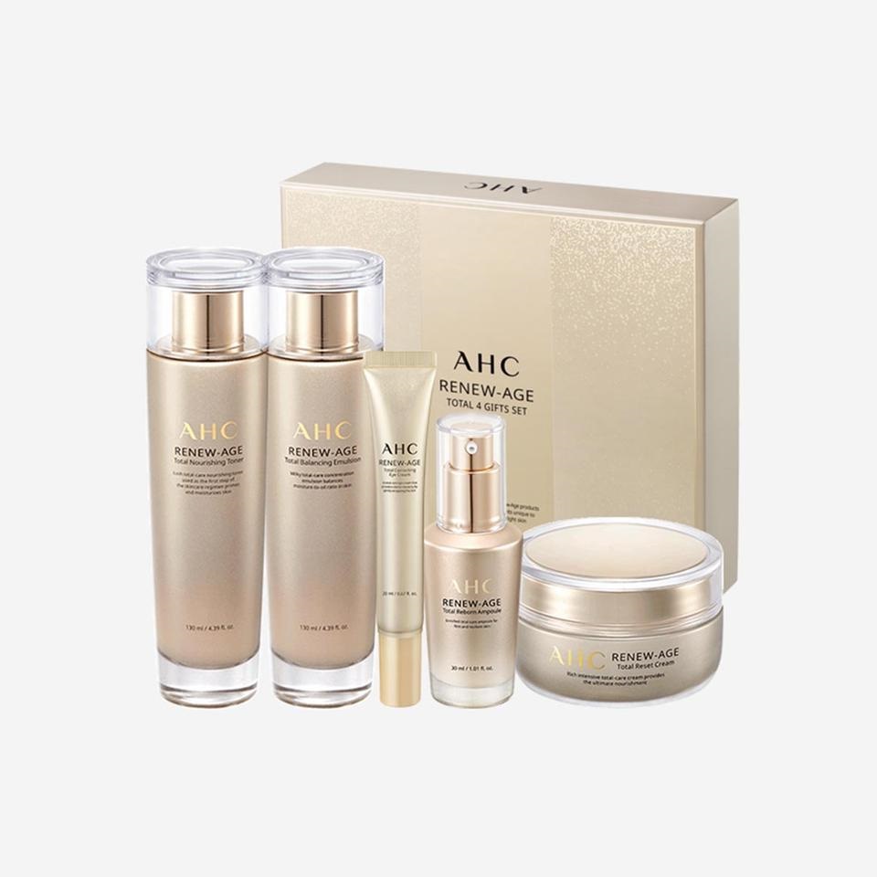 [AHC]韓國熱銷  人氣美妝保養品牌AHC 煥齡肌膚美白組合