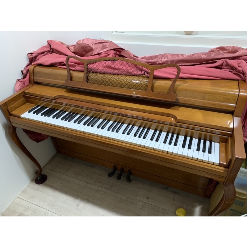 三葉YAMAHA日本原裝原木美式風格，超過50年的古董鋼琴
