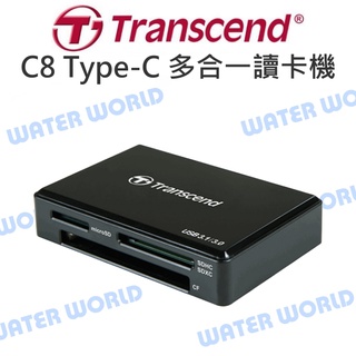 【中壢NOVA-水世界】創見 Transcend C8 多合一讀卡機 RDC8 Type-C USB3.1