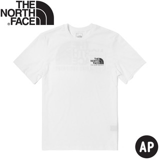 【The North Face 男 短袖上衣 AP《白》】4U9L/短T/短袖上衣/休閒短袖