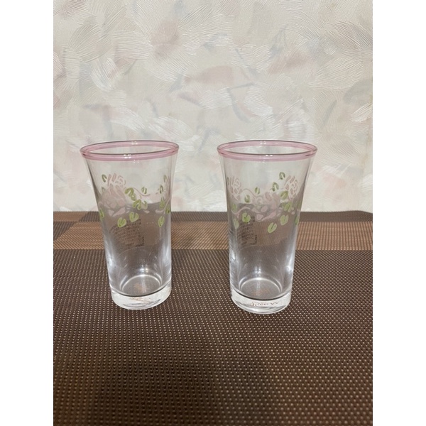 日本Many 玫瑰玻璃杯組（2入）