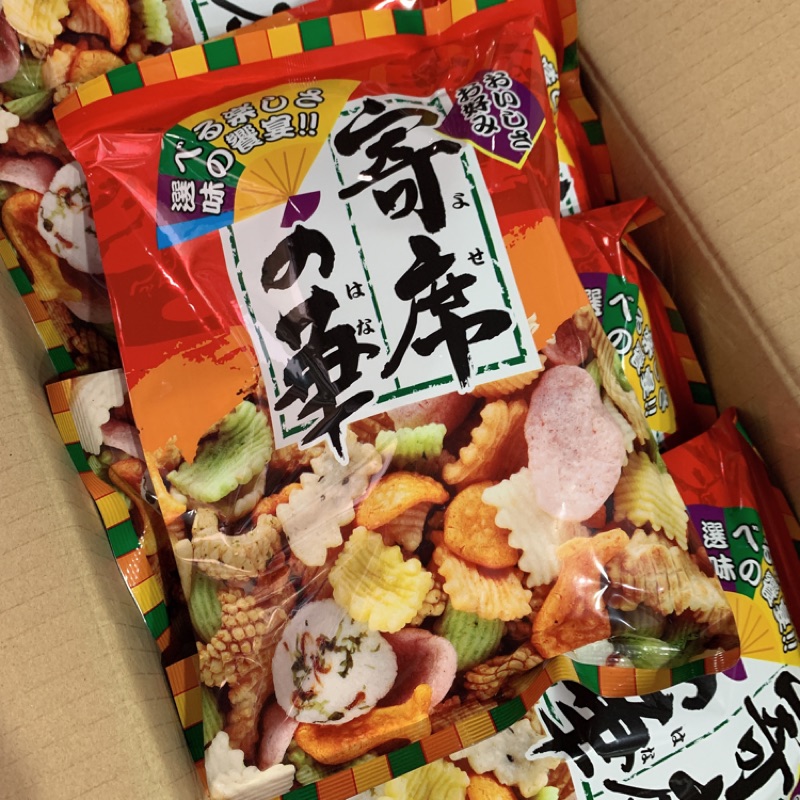 日本進口寄席華綜合海鮮蝦餅85克