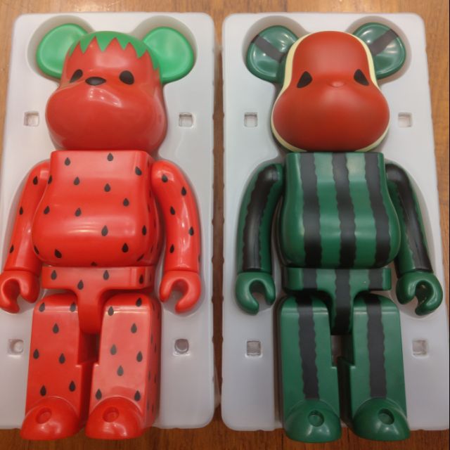 Be@rbrick 庫柏力克熊 CLOT 陳冠希 Levi's 西瓜 草莓 水果 400%