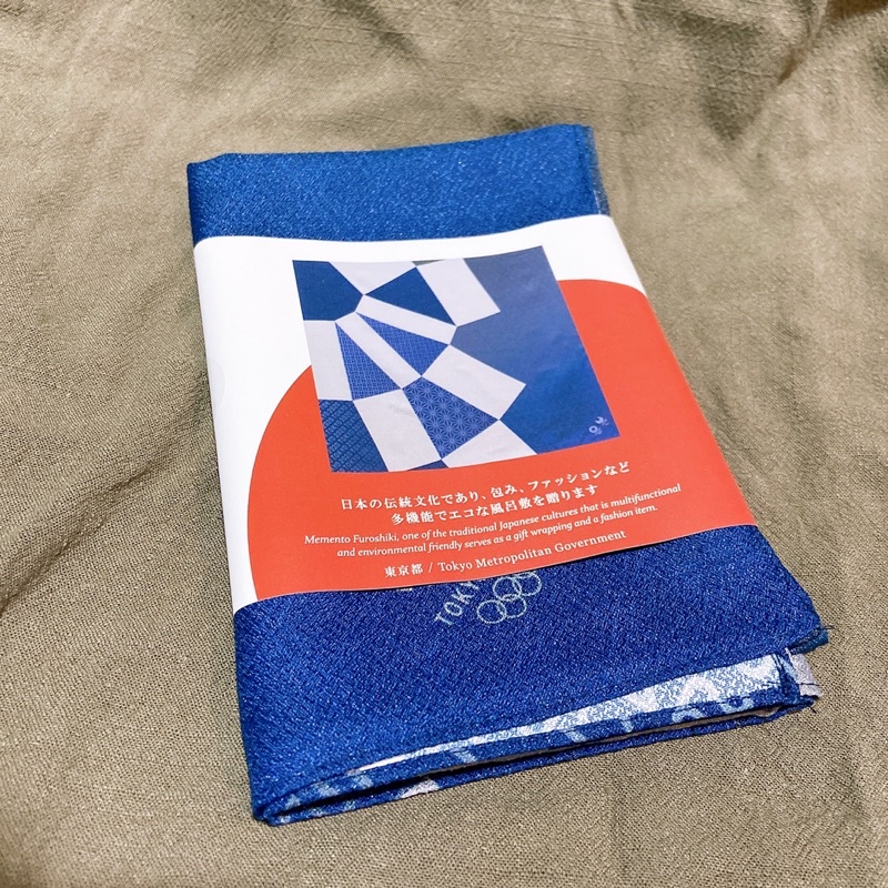 2020東京奧運 紀念品 多功能布料 手帕 桌巾