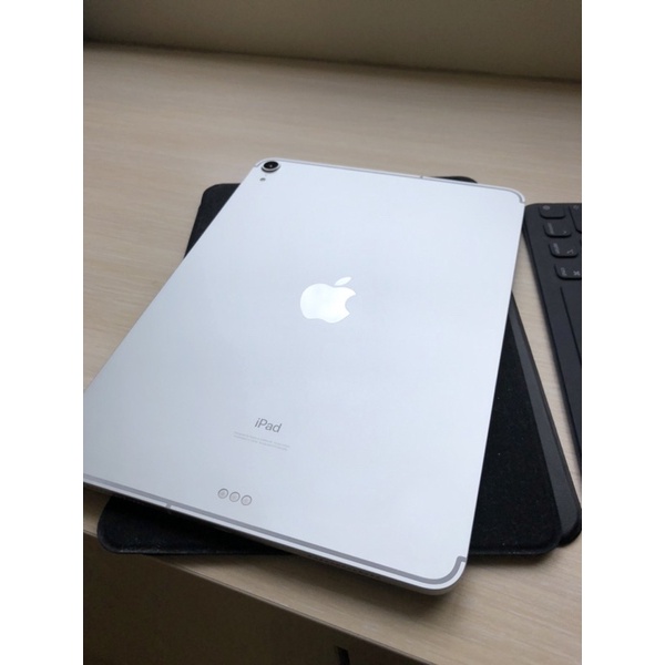 2018 iPad pro 11吋銀512GB LTE + Smart keyboard Folio 極新免運 可分期