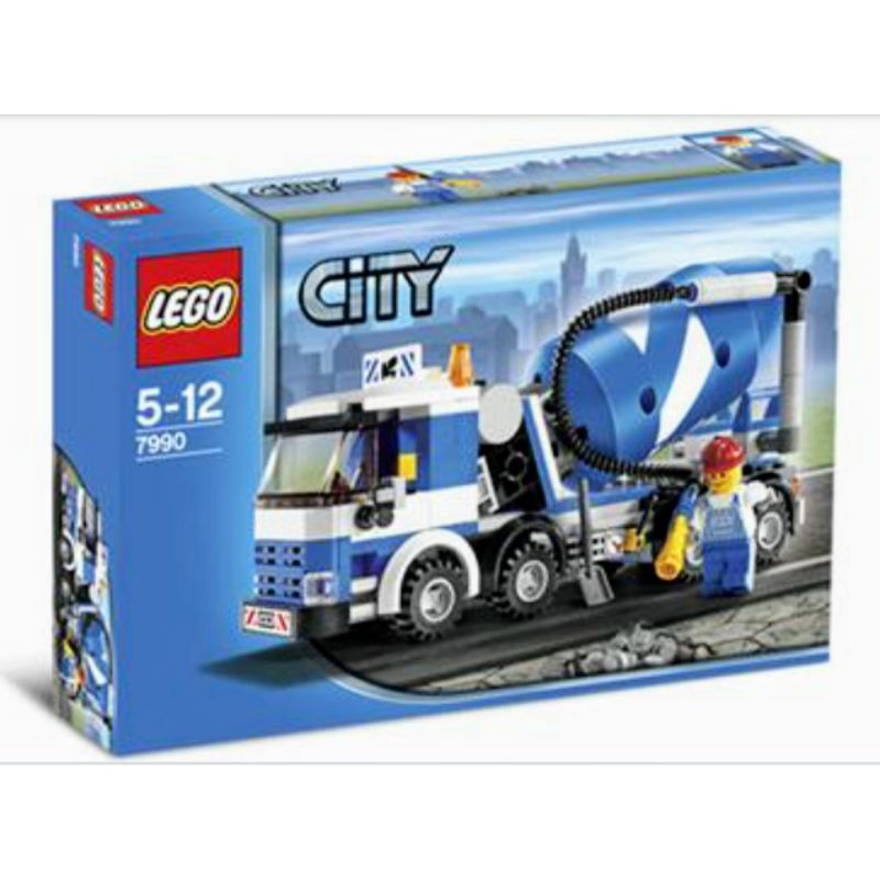 [台中可自取] 樂高 LEGO 7990 混凝土車 水泥車 城市系列 CITY 2007年絕版品