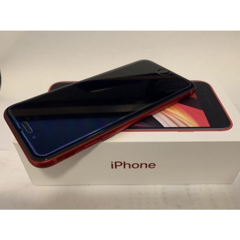 盒裝完整 Apple iPhone SE2 2020 128G 紅
