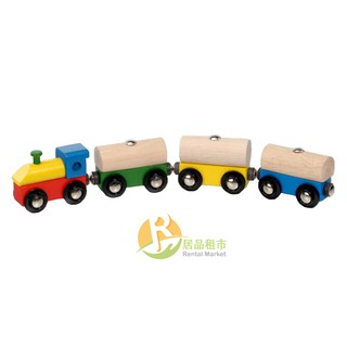 【居品租市】※專業出租平臺 - 嬰幼玩具※ mentari 木頭玩具 奇妙森林軌道小火車