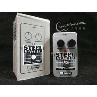 『立恩樂器』免運優惠 Electro Harmonix Steel Leather 貝斯 效果器