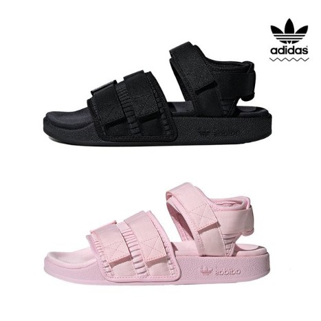 Adidas Adilette Sandal W 全黑 全粉 魔鬼氈 愛迪達 涼鞋 粉色 黑 CG6623 CG6151