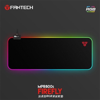 【FANTECH 臺灣】MPR800s RGB燈效精密防滑加長版電競滑鼠墊 80x30cm
