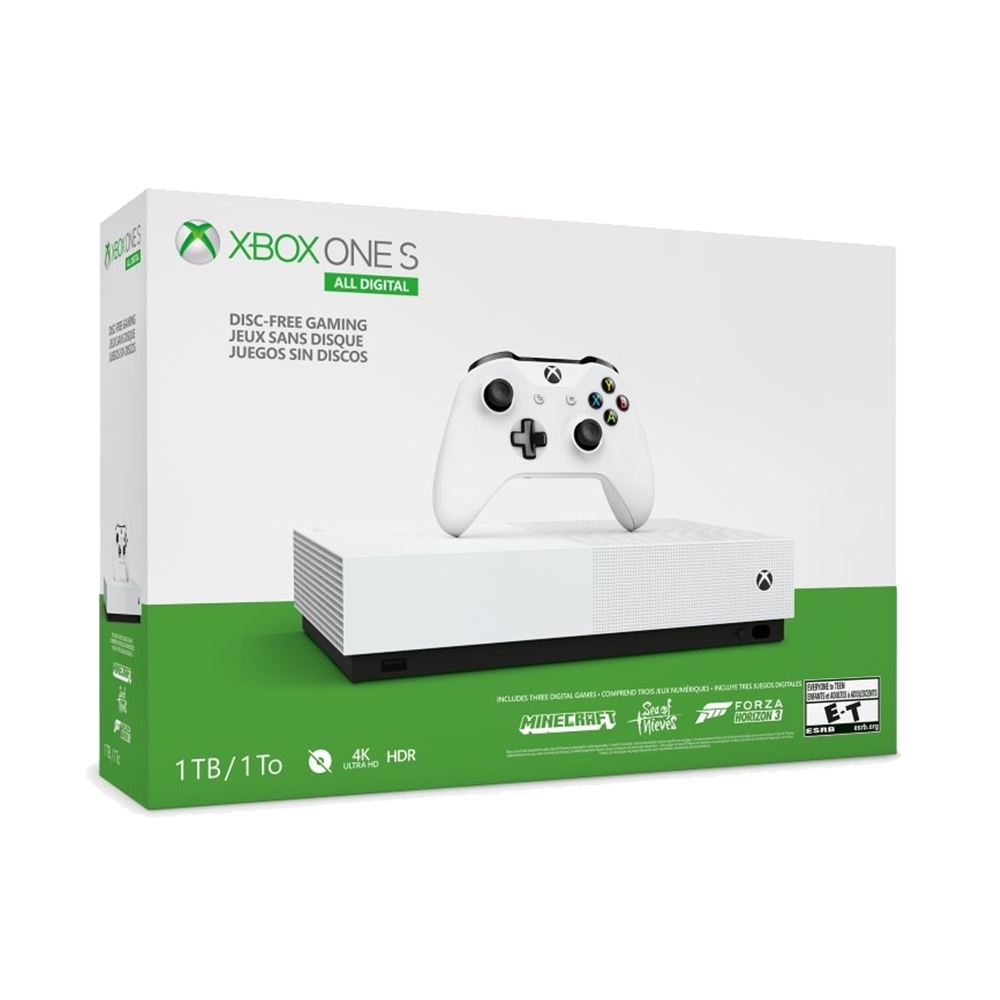 Xbox One S 1tb All Digital Edition全數位版三遊戲主機同捆組 Game休閒館 蝦皮購物