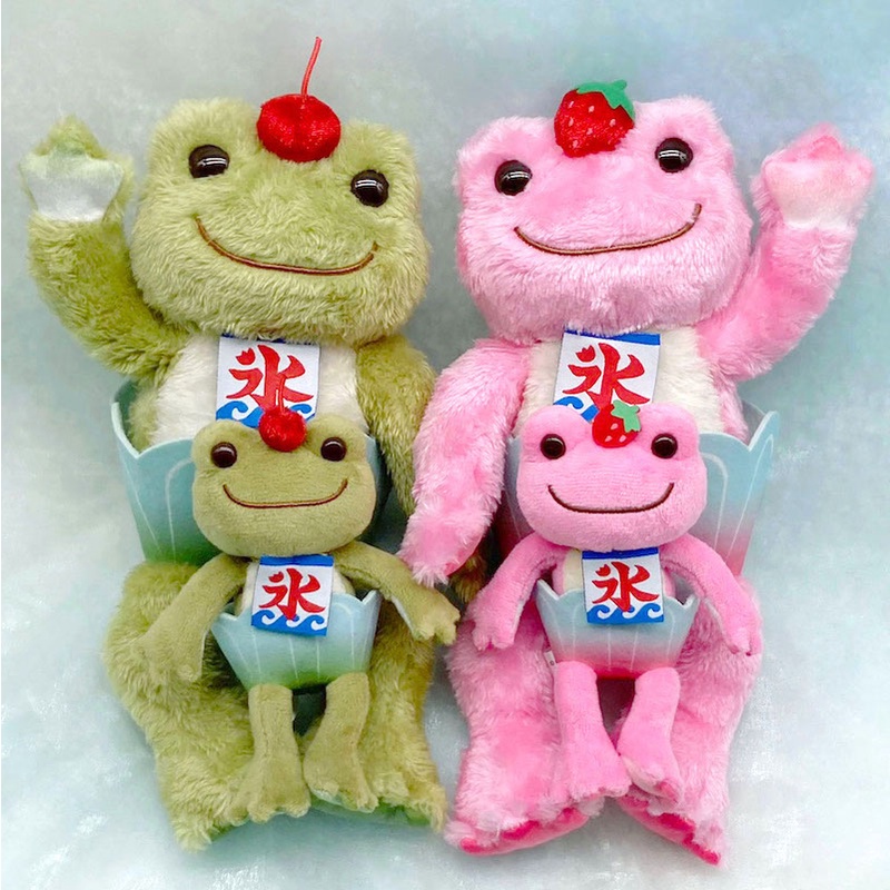 灰熊哈日🐻現貨+預購✨pickles the frog 《夏季刨冰》日本青娃 絨毛娃娃 玩偶