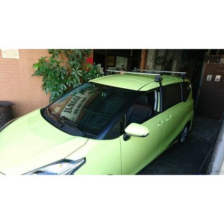 (柚子車舖) 豐田 2017-2024 SIENTA 專用車頂 行李架 橫桿 臺灣製造 快克