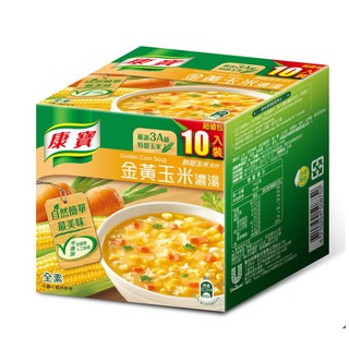 好市多代購-特價-康寶金黃玉米濃湯56.3克*10包-